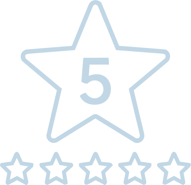 5 Star Reviews